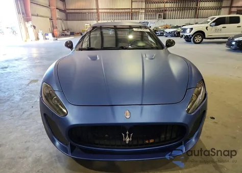 2012 Maserati Granturismo S z USA, uszkodzony, nr VIN ZAM45MLA8C0063488